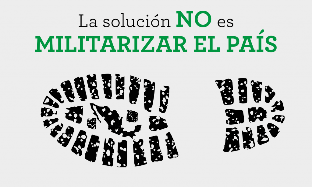 La solución no es militarizar el país México Evalúa